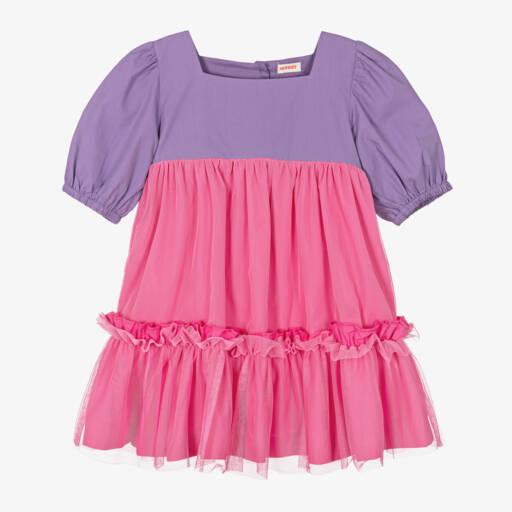 Joyday-Girls Lilac & Fuchsia Tulle Delight | Childrensalon Outlet