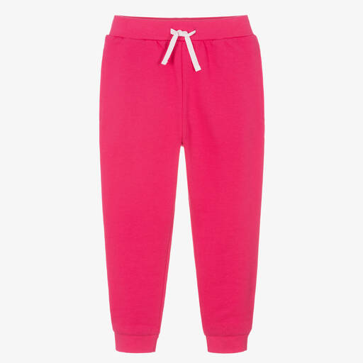 Joyday-Girls Pink Cotton Joggers | Childrensalon Outlet