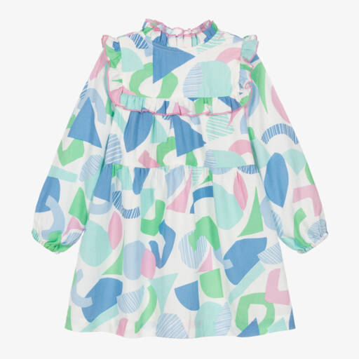 Joyday-Girls Twill Viscose Print Dress | Childrensalon Outlet