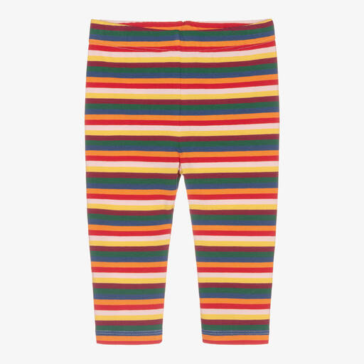 Joyday-Legging rayé rouge en coton pour bébé | Childrensalon Outlet