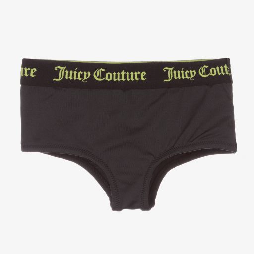 Juicy Couture-Black Logo Bikini Bottoms | Childrensalon Outlet