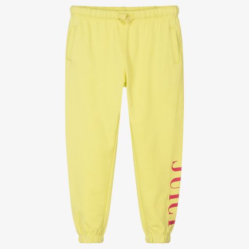 Juicy Couture-Lime Green Cotton Joggers | Childrensalon Outlet
