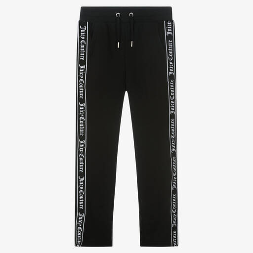 Juicy Couture-Teen Girls Black Logo Joggers | Childrensalon Outlet