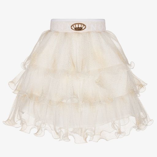 Junona-Jupe ivoire en tulle Fille | Childrensalon Outlet