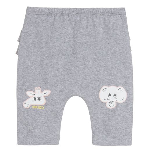 KENZO KIDS-BABY JUNGLE Cotton Trousers | Childrensalon Outlet