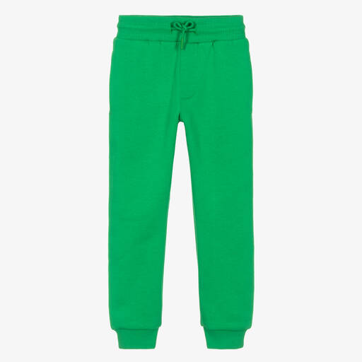 KENZO KIDS-Grüne Baumwolljersey-Jogginghose | Childrensalon Outlet