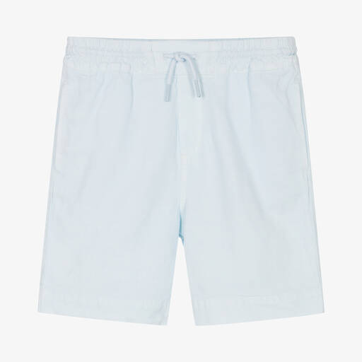 KENZO KIDS-Boys Light Blue KOTORA Shorts | Childrensalon Outlet