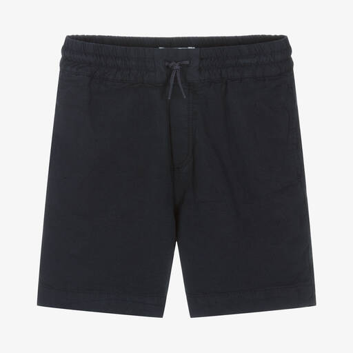 KENZO KIDS-Boys Navy Blue KOTORA Shorts | Childrensalon Outlet