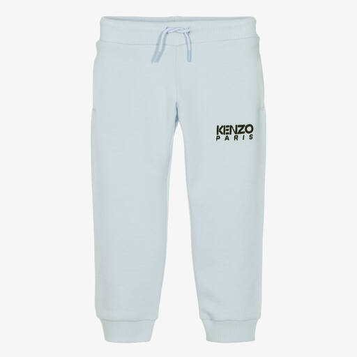 KENZO KIDS-Hellblaue Baumwoll-Jogginghose | Childrensalon Outlet