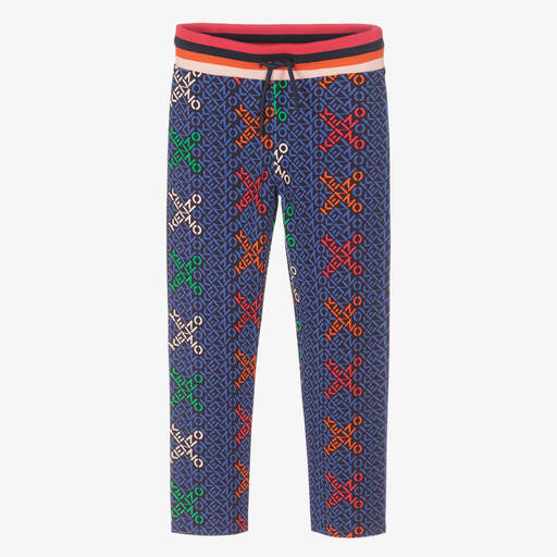 KENZO KIDS-ليغنغزجيرسي لون أزرق للبنات | Childrensalon Outlet