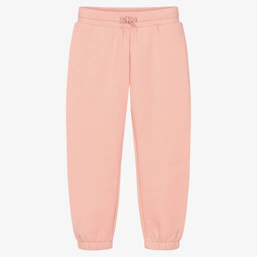 KENZO KIDS-Jogging rose corail en coton pour fille | Childrensalon Outlet