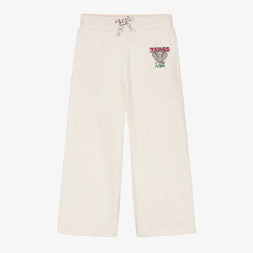 KENZO KIDS-Elefanten-Jogginghose Elfenbein | Childrensalon Outlet