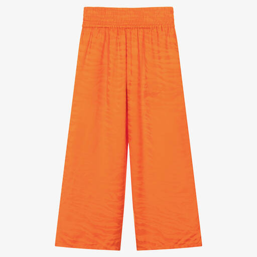 KENZO KIDS-Оранжевые брюки в полоску | Childrensalon Outlet