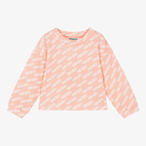 KENZO KIDS-Rosa Sweatshirt aus Baumwolle | Childrensalon Outlet