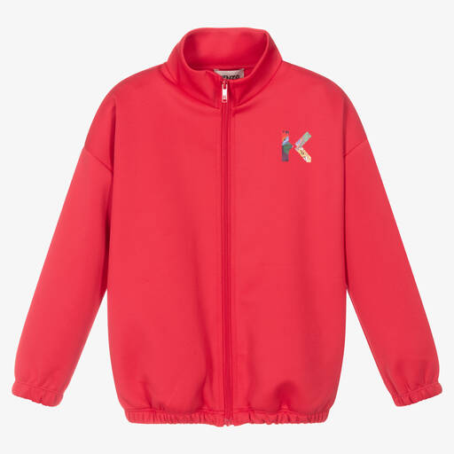 KENZO KIDS-Топ цвета фуксии на молнии для девочек | Childrensalon Outlet