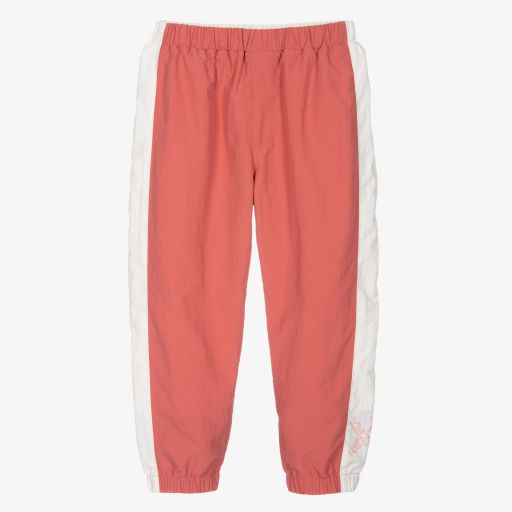 KENZO KIDS-Girls Pink Logo Joggers | Childrensalon Outlet