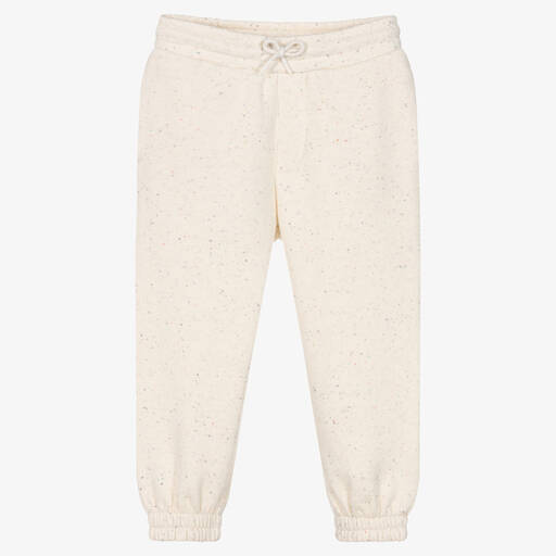 KENZO KIDS-Ivory KOTORA Tiger Joggers  | Childrensalon Outlet