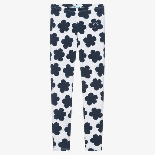 KENZO KIDS-Boke Flower Leggings Elfenbein | Childrensalon Outlet