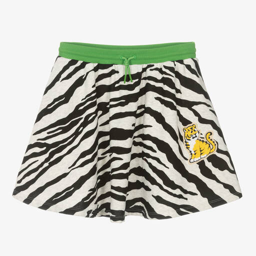 KENZO KIDS-Юбка KOTORA с принтом зебры | Childrensalon Outlet