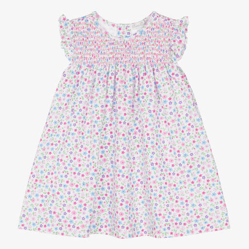 Kissy Kissy-Baby Girls Cotton Flamingo Flower Fiesta Dress | Childrensalon Outlet