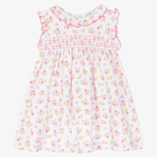 Kissy Kissy-Baby Girls Pima Cotton Garden Pleasures Dress | Childrensalon Outlet