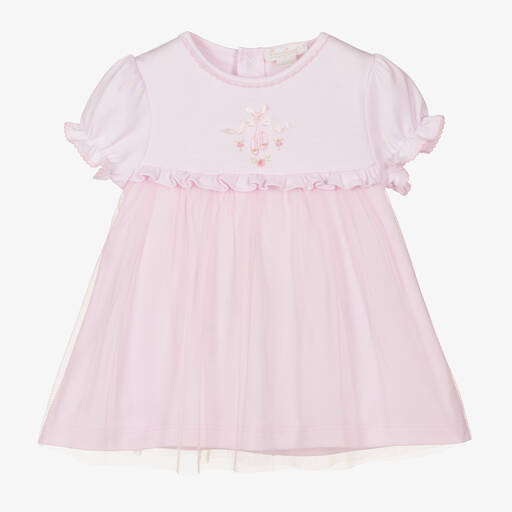 Kissy Kissy-Розовое платье с пуантами и трусики | Childrensalon Outlet