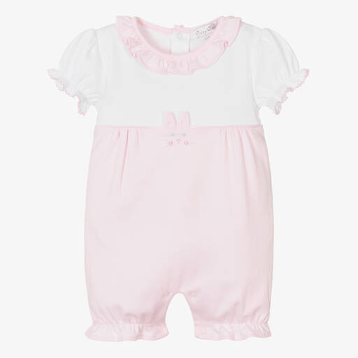 Kissy Kissy-Baby Girls Pink Cottontail Hollows Shortie | Childrensalon Outlet