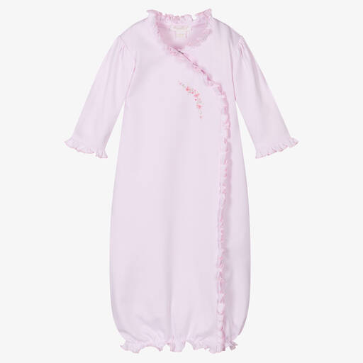 Kissy Kissy-Baby Girls Pink Delicate Blossoms Day Gown | Childrensalon Outlet