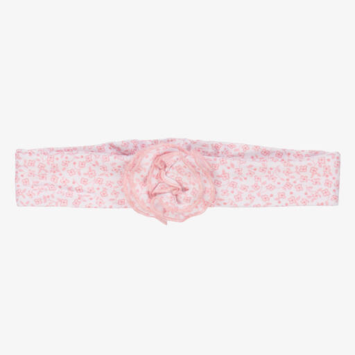 Kissy Kissy-Розовая повязка на голову в цветочек | Childrensalon Outlet