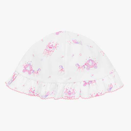 Kissy Kissy-Baby Girls White Cotton Fairytale Wishes Hat | Childrensalon Outlet
