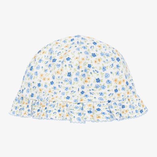 Kissy Kissy-Bonnet blanc Floral Fantasy bébé | Childrensalon Outlet