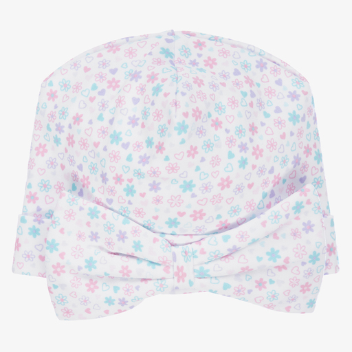 Kissy Kissy-Baby Girls White Fiesta Hat | Childrensalon Outlet