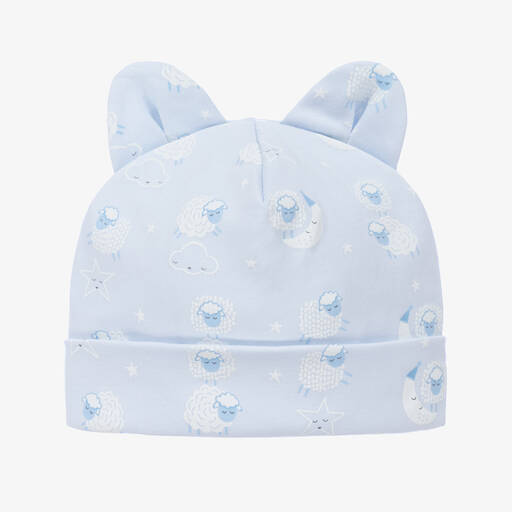 Kissy Kissy-Blue Night Night Lammies Hat | Childrensalon Outlet
