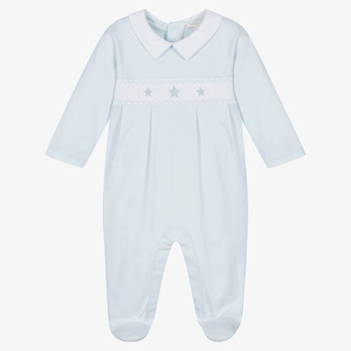 Kissy Kissy-Голубой комбинезон со сборками | Childrensalon Outlet