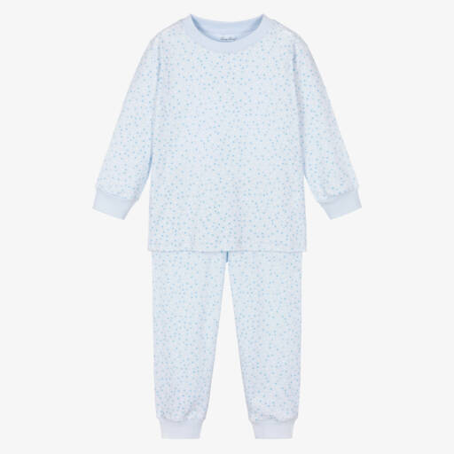 Kissy Kissy-Boys Blue Starry Cotton Sleepwear | Childrensalon Outlet