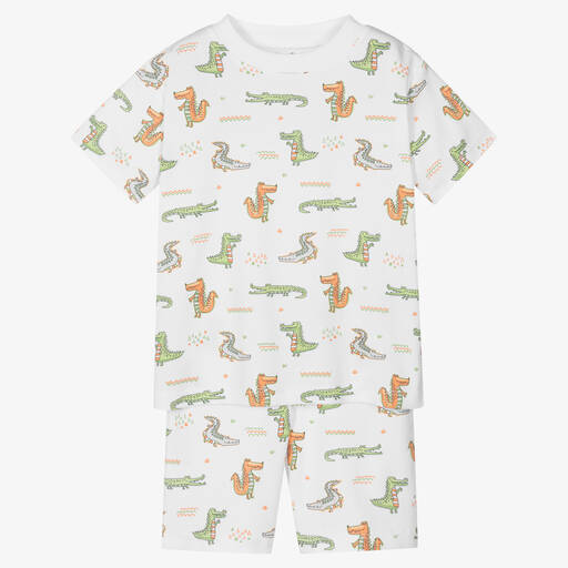 Kissy Kissy-Boys Crocodile Crew Short Pyjamas | Childrensalon Outlet