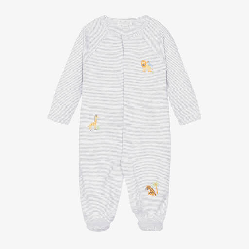 Kissy Kissy-Серый комбинезон в полоску для мальчиков | Childrensalon Outlet