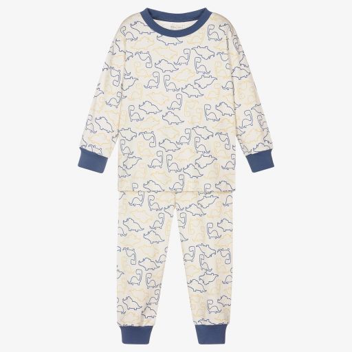 Kissy Kissy-Boys Ivory Pima Cotton Pyjamas | Childrensalon Outlet