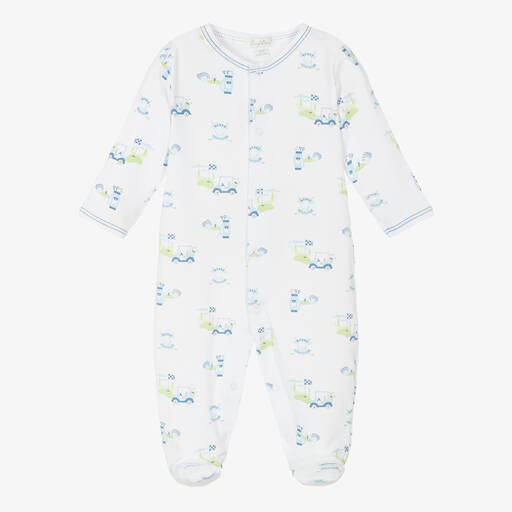 Kissy Kissy-Boys Kissy Golf Club Pima Cotton Babygrow | Childrensalon Outlet
