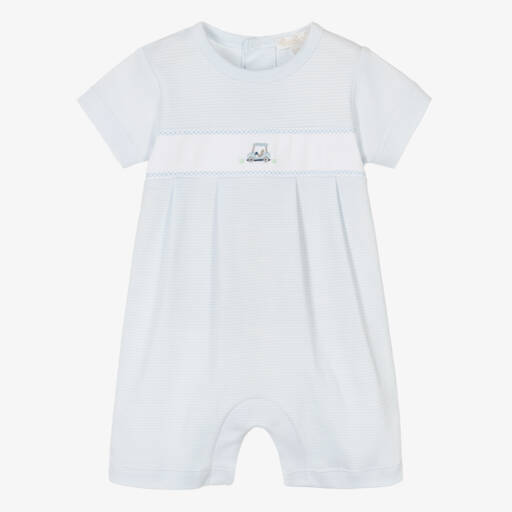 Kissy Kissy-Boys Pale Blue Golf Shortie | Childrensalon Outlet