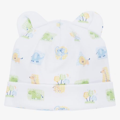 Kissy Kissy-Boys Pima Cotton Jungle Hat | Childrensalon Outlet