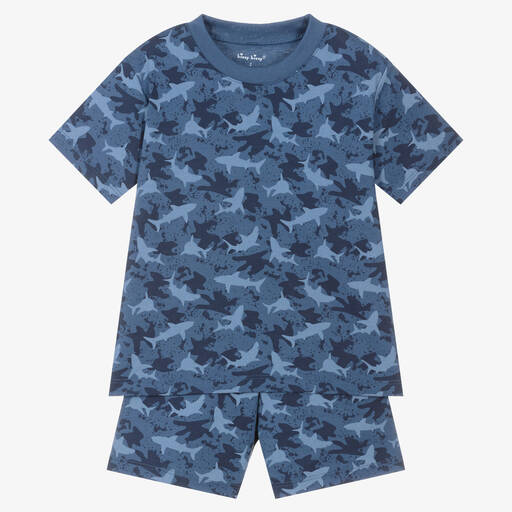 Kissy Kissy-Boys Shark Shivers Short Pyjamas | Childrensalon Outlet