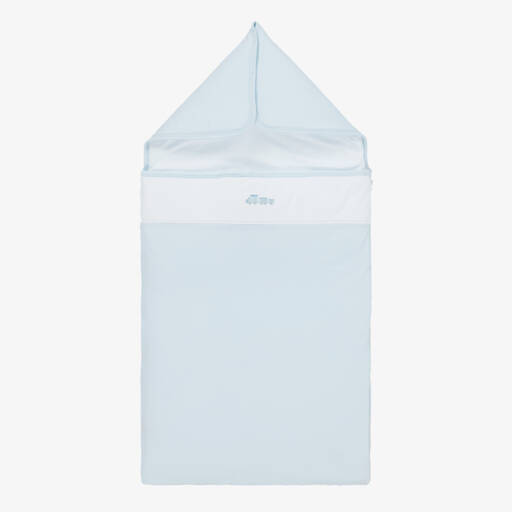 Kissy Kissy-Boys Soft Blue Cotton Nest | Childrensalon Outlet
