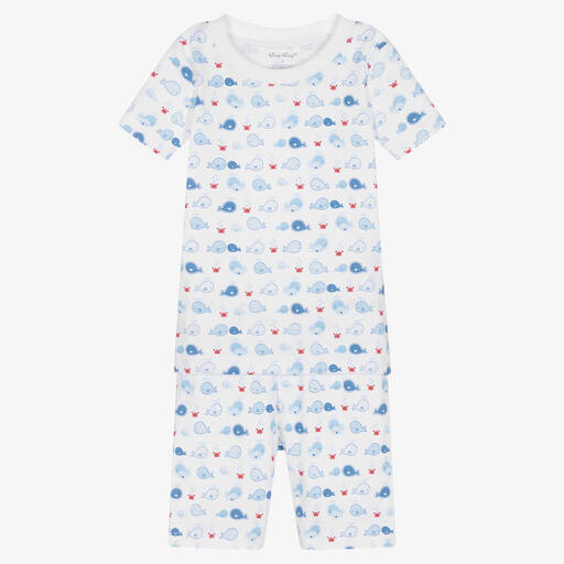 Kissy Kissy-Pyjama garçon en Pima Whalewatch | Childrensalon Outlet