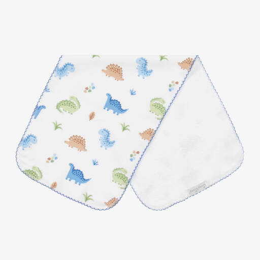 Kissy Kissy-Boys White Dino Delight Cloth | Childrensalon Outlet