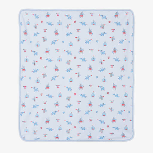 Kissy Kissy-Dragon Cotton Blanket (74cm) | Childrensalon Outlet