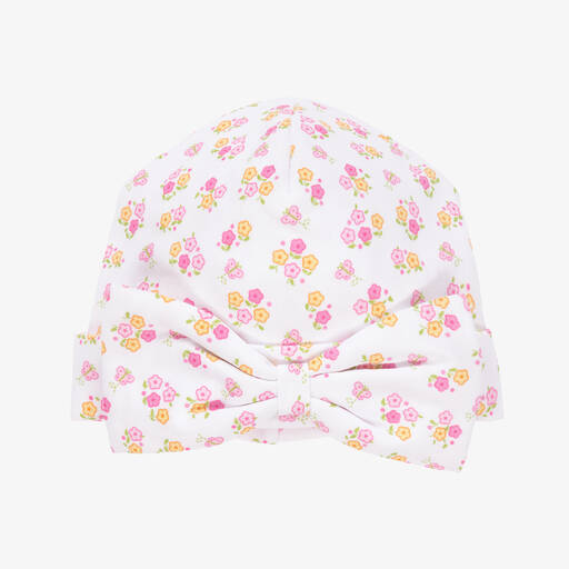 Kissy Kissy-Шапочка из хлопка пима в цветочек | Childrensalon Outlet