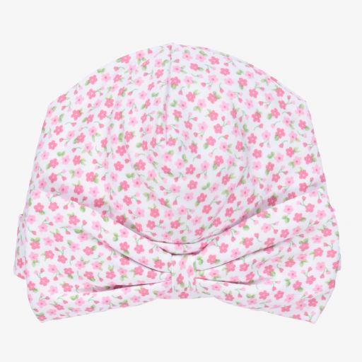 Kissy Kissy-Girls Pima Cotton Melon Hat | Childrensalon Outlet