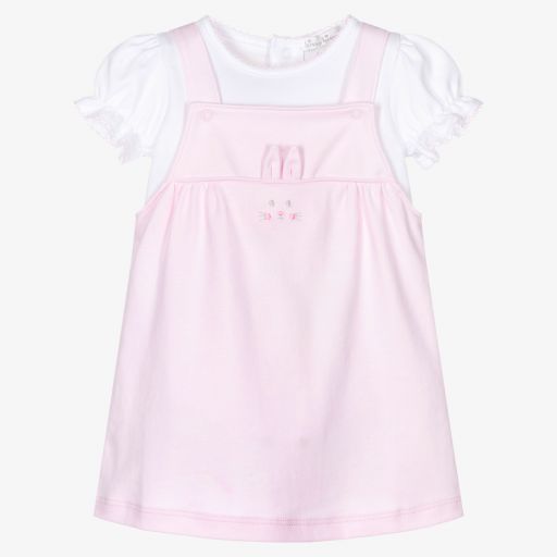 Kissy Kissy-Боди и розовое платье c кроликом для девочек | Childrensalon Outlet