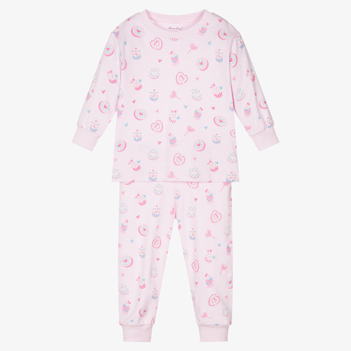 Kissy Kissy-Girls Pink Pima Cotton Pyjamas | Childrensalon Outlet